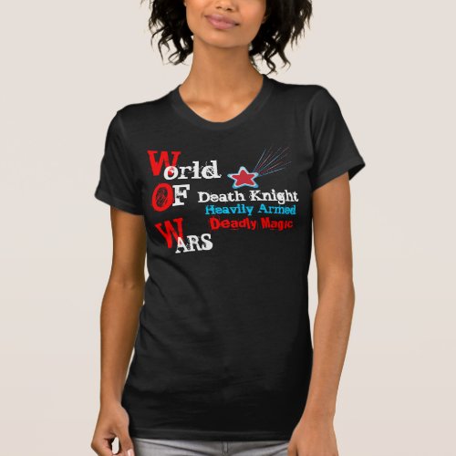 Mage Ladies Destroyed T_Shirt