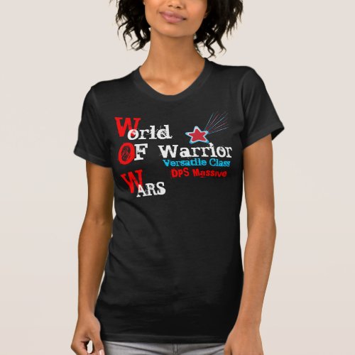 Mage Ladies Destroyed T_Shirt