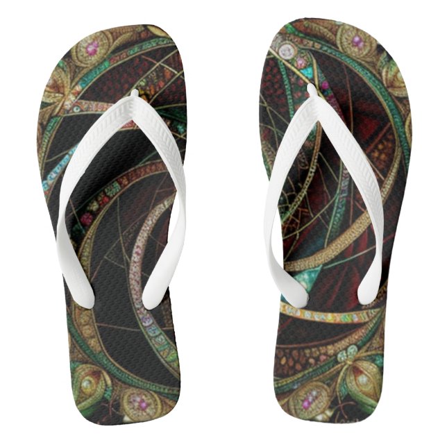 Mage Portal : Flip Flops (Footbed)