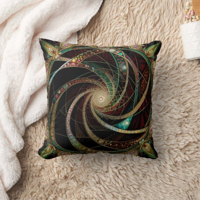 Mage Portal : Throw Pillow (Blanket)
