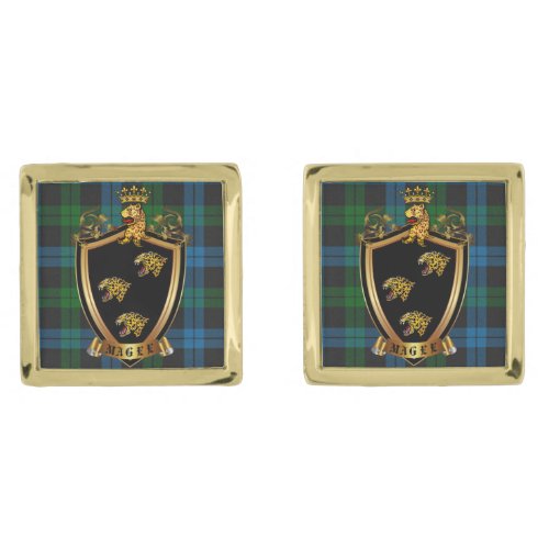 Magee Coat of Arms Cuff Links