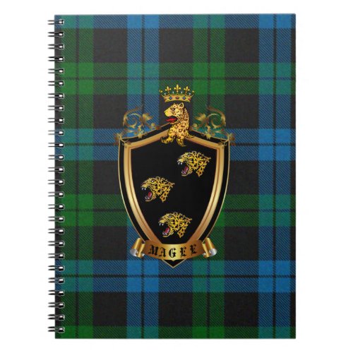 Magee Coat of Arms Notebook