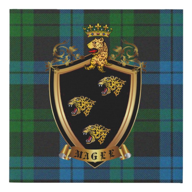 Magee Coat of Arms Print (Front)