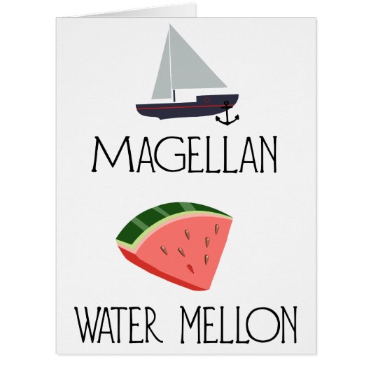 Magellan Water Melon Cards (Front)