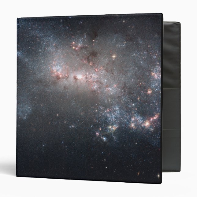 Magellanic dwarf irregular galaxy NGC 4449 3 Ring Binder (Front/Inside)