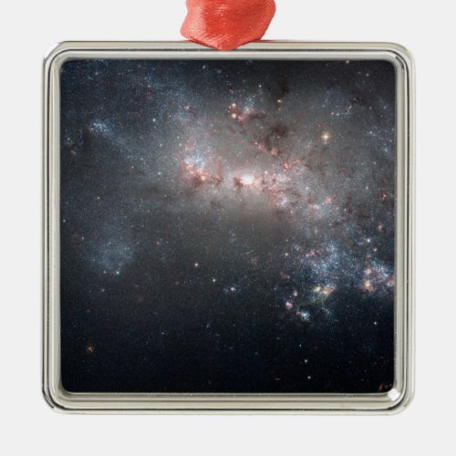 Magellanic dwarf irregular galaxy NGC 4449 Metal Ornament