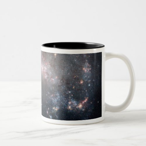 Magellanic dwarf irregular galaxy NGC 4449 Two_Tone Coffee Mug