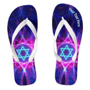Magen Bet Fractal Flip Flops