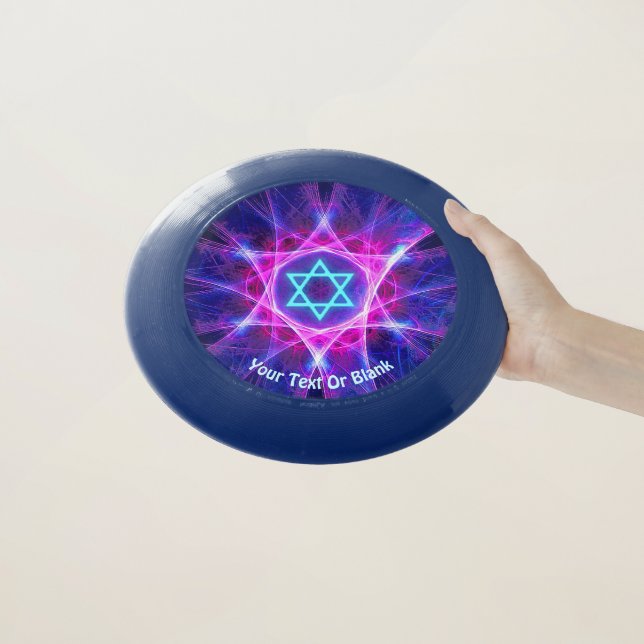 Magen Bet Fractal Wham-O Frisbee (In Hand)