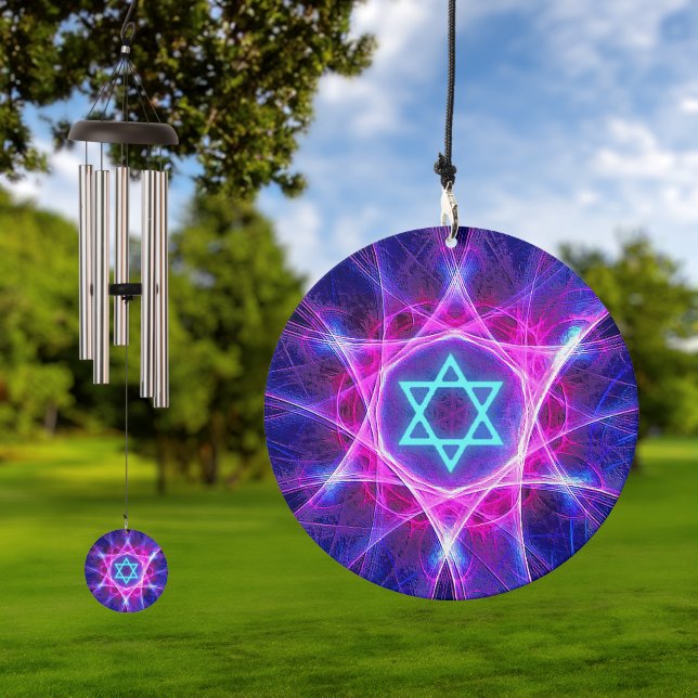 Magen Bet Fractal Wind Chime (Outdoor)