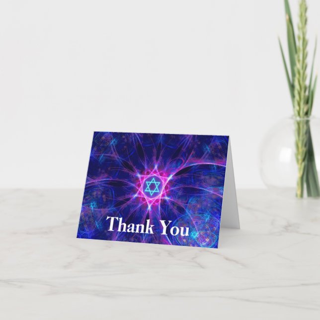 Magen Bet You Thank Letterpress Thank You Card (Front)