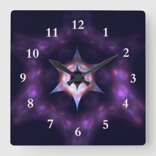 Magen Dalet Square Wall Clock