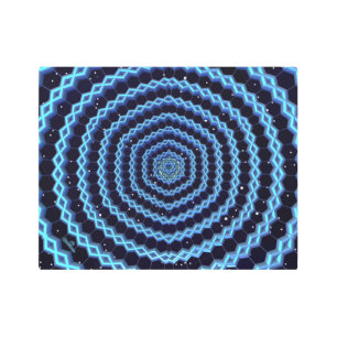 Magen David And Diamonds Metal Print