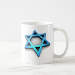 Magen David Coffee Mug<br><div class="desc">An illustration of the Jewish mythical symbol: The "Magen David" (David's shield, "star of David"). The Shield of David is a generally recognized symbol of Jewish identity and Judaism. A popular folk tale etymology has it that the Star of David is literally modeled after the shield of the young Israelite...</div>