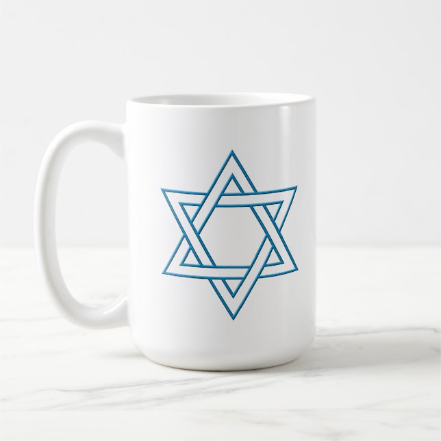 Magen David Coffee Mug (Left)