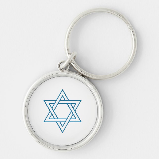 Magen David Keychain (Front)