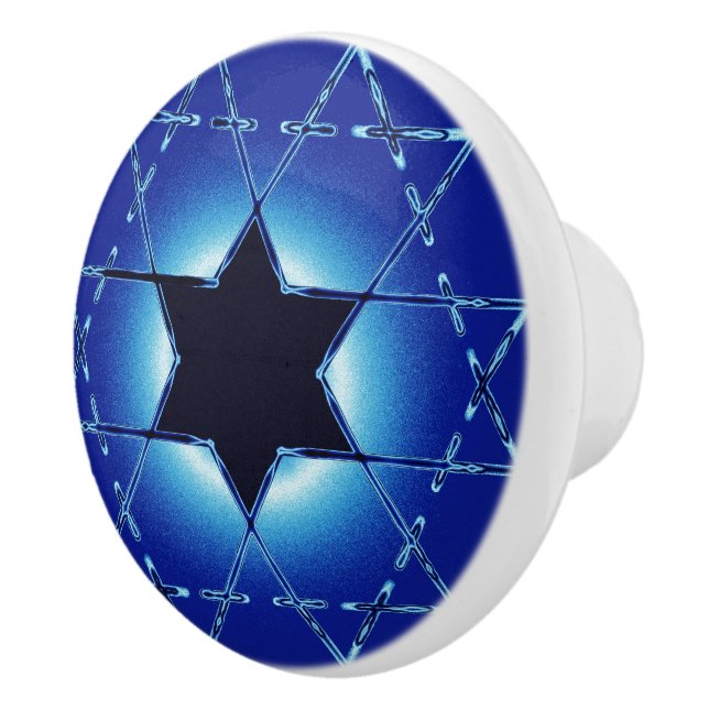 Magen Gimel Ceramic Knob (Right)