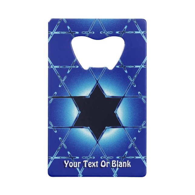 Magen Gimel Credit Card Bottle Opener (Front)