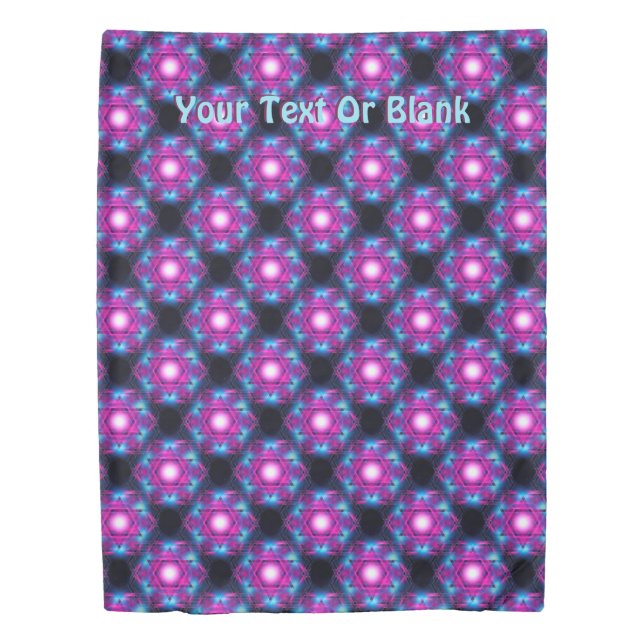 Magen Heh Fractal Duvet Cover (Front)