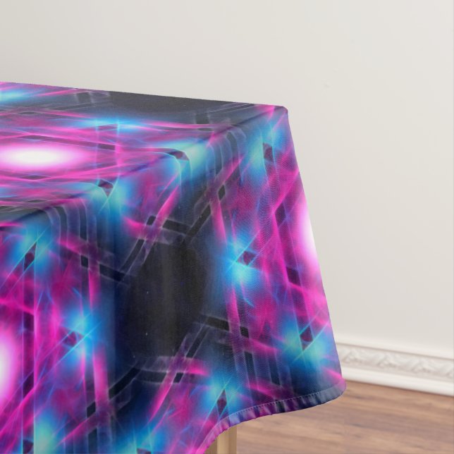 Magen Heh Fractal Tablecloth (In Situ)