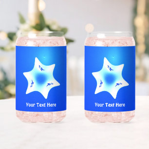 Magen Lavan Can Glass