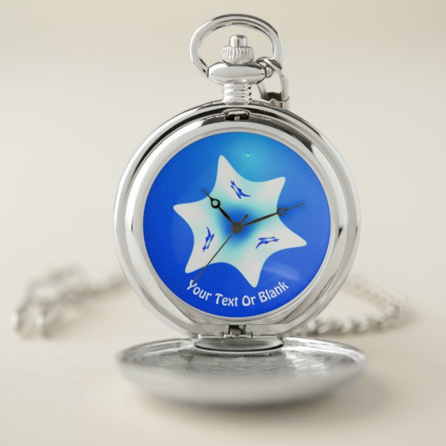 Magen Lavan (White Star) Pocket Watch (Inside)