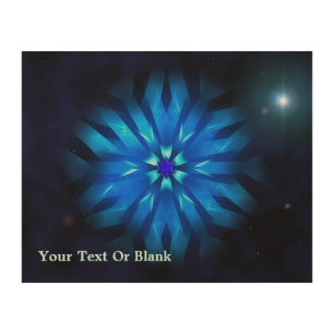 Magen Zayin Wood Wall Art