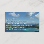 Magens Bay, St. Thomas Beautiful Island Scene Business Card