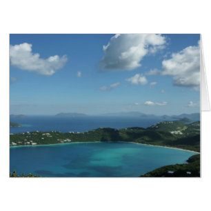 Magens Bay, St. Thomas Beautiful Island Scene Card