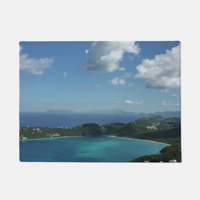 Magens Bay, St. Thomas Beautiful Island Scene Doormat (Front)
