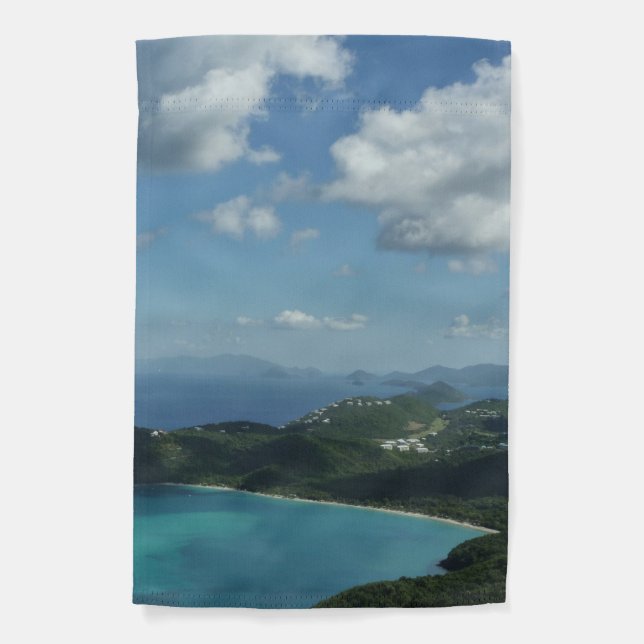 Magens Bay, St. Thomas Beautiful Island Scene Garden Flag (Front)