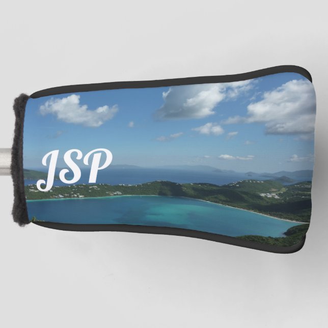 Magens Bay, St. Thomas Beautiful Island Scene Golf Head Cover (Front)