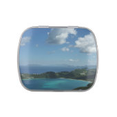 Magens Bay, St. Thomas Beautiful Island Scene Jelly Belly Candy Tin (Top)