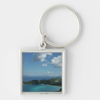 Magens Bay, St. Thomas Beautiful Island Scene Keychain