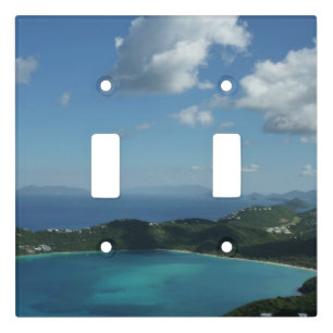 Magens Bay, St. Thomas Beautiful Island Scene Light Switch Cover