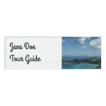 Magens Bay, St. Thomas Beautiful Island Scene Name Tag