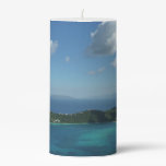 Magens Bay, St. Thomas Beautiful Island Scene Pillar Candle