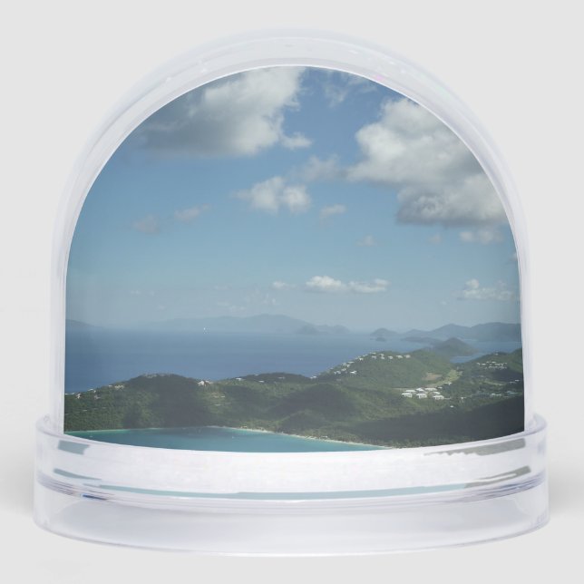 Magens Bay, St. Thomas Beautiful Island Scene Snow Globe (Front)