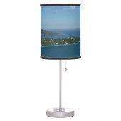 Magens Bay, St. Thomas Beautiful Island Scene Table Lamp (Left)