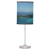 Magens Bay, St. Thomas Beautiful Island Scene Table Lamp (Front)