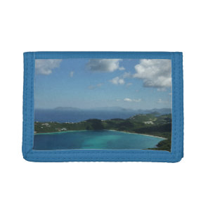 Magens Bay, St. Thomas Beautiful Island Scene Tri-fold Wallet