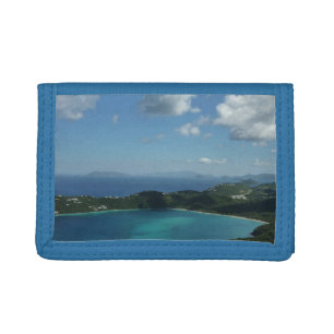 Magens Bay, St. Thomas Beautiful Island Scene Tri-fold Wallet