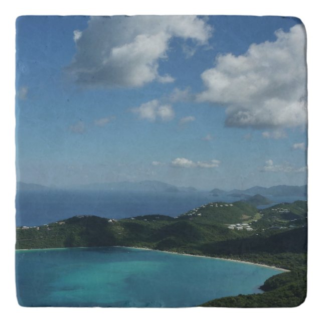 Magens Bay, St. Thomas Beautiful Island Scene Trivet (Front)