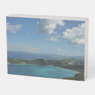Magens Bay, St. Thomas Beautiful Island Scene Wooden Box Sign