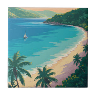 Magen's Bay, St. Thomas Ceramic Tile