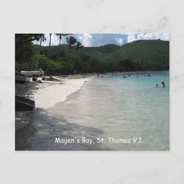 Magen's Bay, St. Thomas Postcard (Front)
