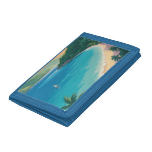 Magen's Bay, St. Thomas Tri-fold Wallet