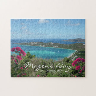 Magens Bay St. Thomas, USVI Tropical Beach Photo Jigsaw Puzzle