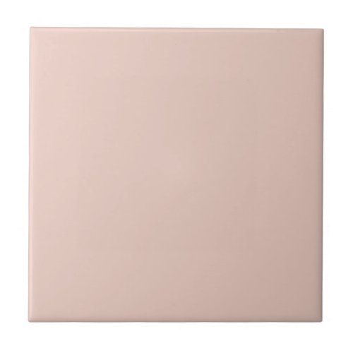 Magenta Absence __ Soft Pink Solid Color Ceramic Tile