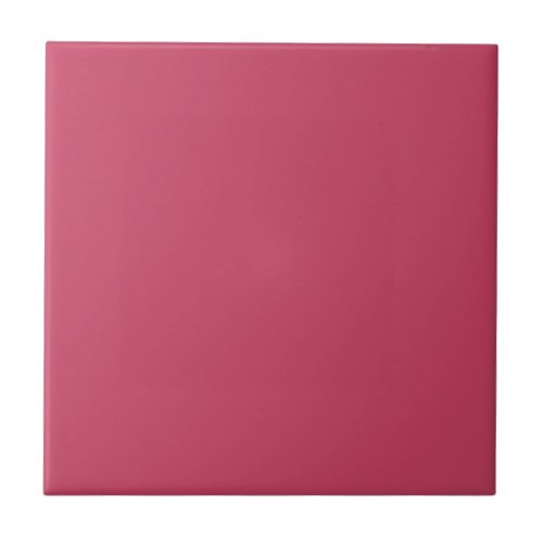 Magenta Alive __ Medium Pink Solid Color Ceramic Tile